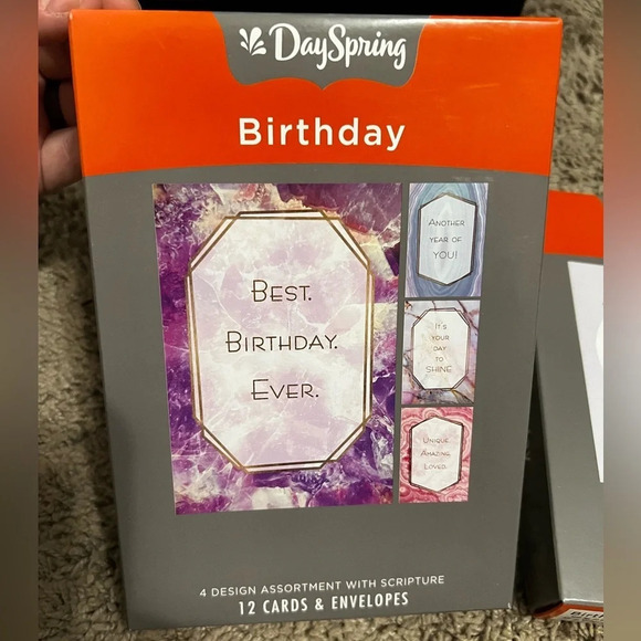 NIB 2 Packs of Dayspring Birthday Cards (24 total) - Picture 7 of 11